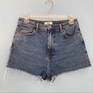 Forever 21 High Waisted Denim Shorts w/Raw Hem - Size S 26 - NWOT